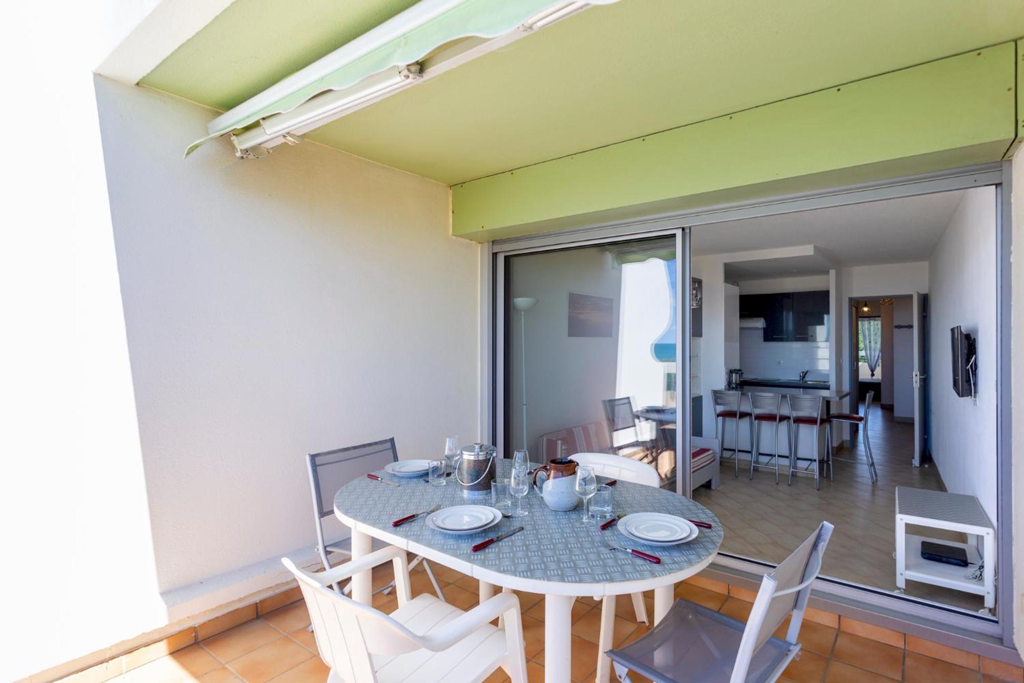 Chez Fabienne - Superbe Appartement Avec Vue Sur La Mer Et Parking La Grande Motte Ngoại thất bức ảnh